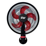 Ventilador WAP Rajada Turbo W130 Vermelho de Parede 127 V 60