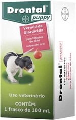 Ficha técnica e caractérísticas do produto Vermifugo Bayer para Cães Drontal Puppy - 100ml