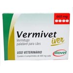 Ficha técnica e caractérísticas do produto Vermífugo Biovet Vermivet Iver para Cães 4 Comprimidos - 4 Comprimidos