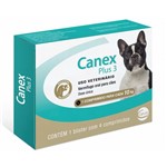 Ficha técnica e caractérísticas do produto Vermífugo Canex Plus 3 Ceva 4 Comprimidos