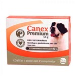 Ficha técnica e caractérísticas do produto Vermífugo Canex Premium 3,6g com 2 Comprimidos P/ Cães 40kg - Ceva
