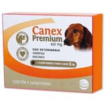 Ficha técnica e caractérísticas do produto Vermífugo Canex Premium Giardia Cães 5kg 04 Comprimidos