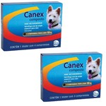 Ficha técnica e caractérísticas do produto VERMÍFUGO Ceva Canex Composto para CÃES de ATÉ 10 Kg - 4 Comprimidos - Kit 02 Unidades