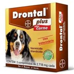 Ficha técnica e caractérísticas do produto Vermífugo Drontal Carne Bayer Cães de 35kg