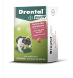 Ficha técnica e caractérísticas do produto Vermífugo Drontal Puppy 20ml Cães Filhotes - Bayer