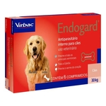 Ficha técnica e caractérísticas do produto Vermífugo Endogard Virbac Cães De 30 Kg Caixa Com 6un
