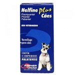 Ficha técnica e caractérísticas do produto Vermífugo Helfine Plus Cães Agener C/ 4 Comprimidos