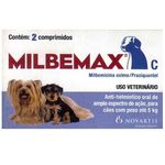 Ficha técnica e caractérísticas do produto Vermífugo Milbemax C 5KG - 2 Comprimidos