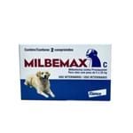 Ficha técnica e caractérísticas do produto Vermífugo Milbemax Cães 5 a 25 Kg Elanco 2 Comprimidos
