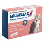 Ficha técnica e caractérísticas do produto Vermífugo Milbemax G Gatos de 0,5kg a 2kg com 2 Comprimidos - Elanco