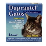 Ficha técnica e caractérísticas do produto Vermífugo para Gatos Duprantel - 4 Comprimidos - Duprat