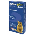 Ficha técnica e caractérísticas do produto Vermifugo para Gatos Helfine Plus (2 Comprimidos) - Agener União