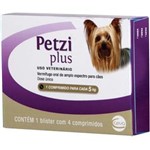 Ficha técnica e caractérísticas do produto Vermifugo Petzi Plus Cães Pequenos 350 Mg