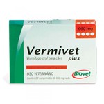 Ficha técnica e caractérísticas do produto Vermífugo Vermivet Plus 10kg 4 Comprimidos - Biovet