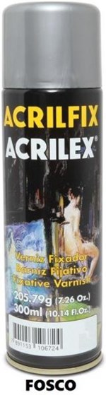 Ficha técnica e caractérísticas do produto Verniz em Spray Acrilfix Fosco 10972 300ml Acrilex
