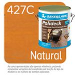 Ficha técnica e caractérísticas do produto Verniz para Deck Polideck Natural 427C 900 Ml Sayerlack
