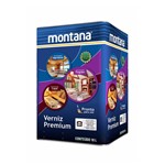 Ficha técnica e caractérísticas do produto Verniz Tingidor Brilhante Mogno 18L Montana Montana