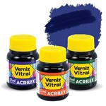 Ficha técnica e caractérísticas do produto Verniz Vitral - 37ml - Azul Tuquesa - 501 - Acrilex