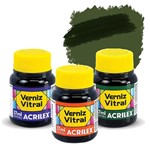 Ficha técnica e caractérísticas do produto Verniz Vitral - 37ml - Verde Oliva - 545 - Acrilex