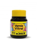 Ficha técnica e caractérísticas do produto Verniz Vitral Acrilex 37ml Cor 505 Amarelo Ouro