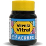 Ficha técnica e caractérísticas do produto Verniz Vitral AZUL Turquesa 37ML. - Acrilex