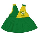 Ficha técnica e caractérísticas do produto Vestido Decote V Brasil - Torcida Baby