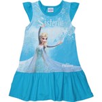 Ficha técnica e caractérísticas do produto Vestido Infantil Brandili Cotton Light Frozen