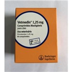 Ficha técnica e caractérísticas do produto Vetmedin 1,25mg - 50 Comprimidos