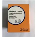 Ficha técnica e caractérísticas do produto Vetmedin 1,25mg - 50 Comprimidos