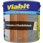 Ficha técnica e caractérísticas do produto Viabit Viapol 3,6 Litros - Preto Preto