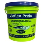 Ficha técnica e caractérísticas do produto Viaflex Preto 3,6KG - Viapol