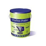 Ficha técnica e caractérísticas do produto Viaflex Preto Balde 18kg