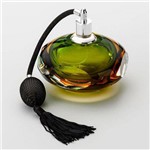 Ficha técnica e caractérísticas do produto Vidro para Perfume com Borrifador Verde 9x15cm