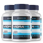 Ficha técnica e caractérísticas do produto Vigramil Estimulante Kit 3 Potes - 60 Cápsulas - Authentic Pharma