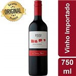 Ficha técnica e caractérísticas do produto Vinho Chileno 1551 Cabernet Sauvignon Tinto Garrafa 750ml - Cono Sur