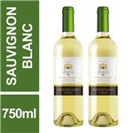Ficha técnica e caractérísticas do produto Vinho Chileno Sauvignon Blanc Reservado 750ml Kit 2un - Zaeli