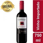 Ficha técnica e caractérísticas do produto Vinho Chileno Tinto Seco Cabernet Sauvignon Garrafa 750ml - Gato Negro