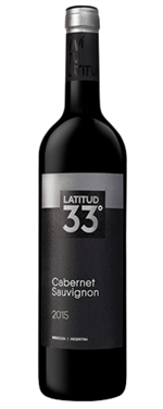 Ficha técnica e caractérísticas do produto Vinho Latitud 33 Cabernet Sauvignon Argentina 750 Ml