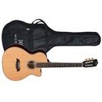 Ficha técnica e caractérísticas do produto Violão Michael Taurus Vm681dt Natural Satin Venetian com Equalizador Tensor e Bag (St)