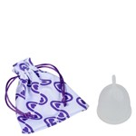Ficha técnica e caractérísticas do produto Violeta Cup Tipo A Transparente - Coletor Menstrual 40g