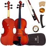 Violino 1/2 Tradicional Infantil Vnm11 Michael com Estojo + Espaleira