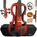 Ficha técnica e caractérísticas do produto Violino Eagle EVK744 4/4 Elétrico Profissional com Estojo