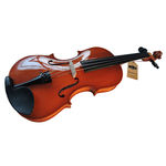 Ficha técnica e caractérísticas do produto Violino P/ Canhoto Barth Violin 4/4 Natural Bright - com Estojo + Arco + Breu