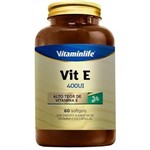 Ficha técnica e caractérísticas do produto Vit E 400UI - 60 Softgels - Vitaminlife