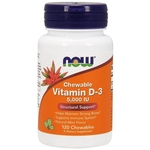 Ficha técnica e caractérísticas do produto Vitamin D-3 5000 IU (120 Softgels) - Now Foods