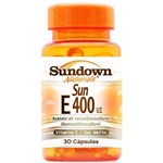 Ficha técnica e caractérísticas do produto Vitamin E 400ui 30 cápsulas Sundown