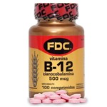 Ficha técnica e caractérísticas do produto Vitamina B-12 FDC com 100 Comprimidos