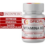 Ficha técnica e caractérísticas do produto Vitamina B3 (Niacina) 500Mg 60 Cápsulas - Oficialfarma