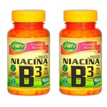 Vitamina B3 (Niacina) - 2 Un de 60 Cápsulas - Unilife