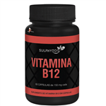 Ficha técnica e caractérísticas do produto Vitamina B12 150Mg 60 Caps - Sulphytos
